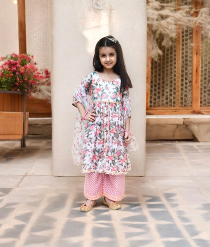 Printed kurti with Plazzo