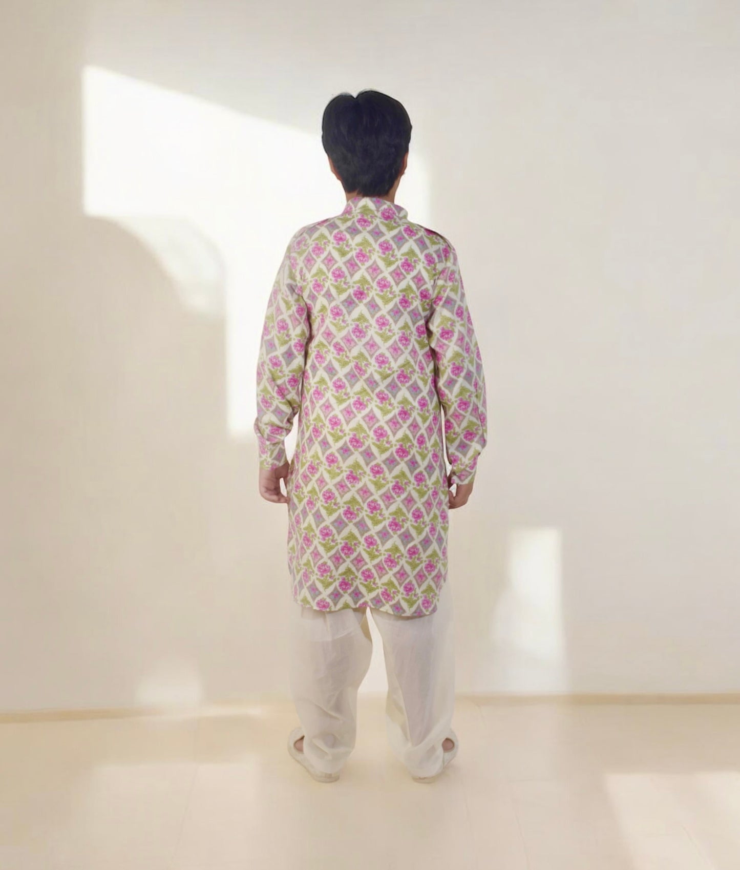 Printed Kurta with Salwar