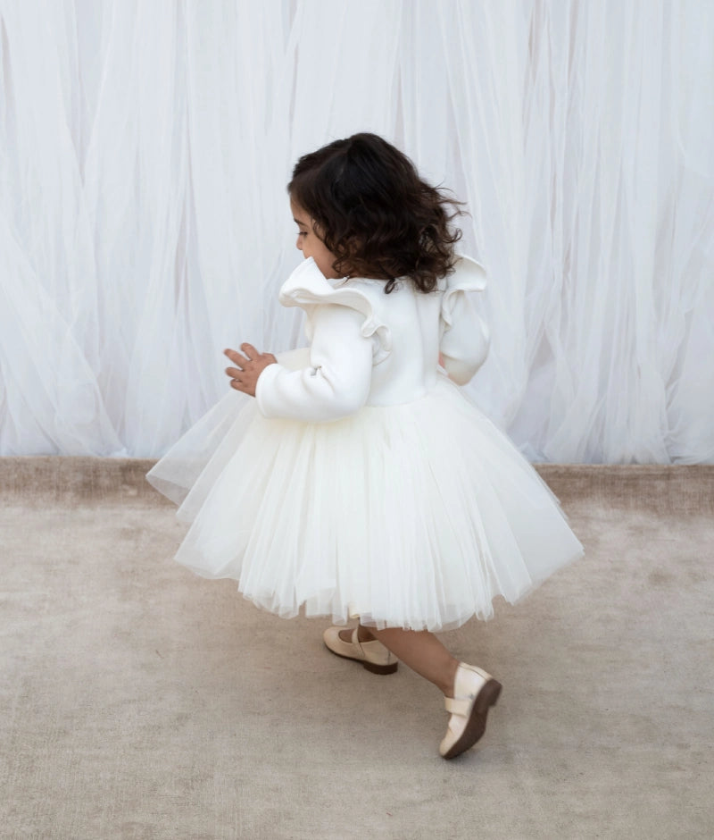 White Princess Frock