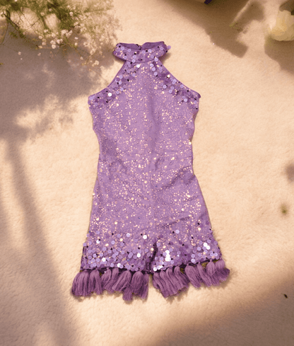 Manufactured by FAYON KIDS (Noida, U.P) Lilac Jumpsuit