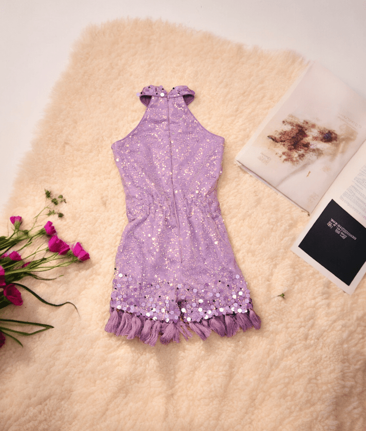 Manufactured by FAYON KIDS (Noida, U.P) Lilac Jumpsuit