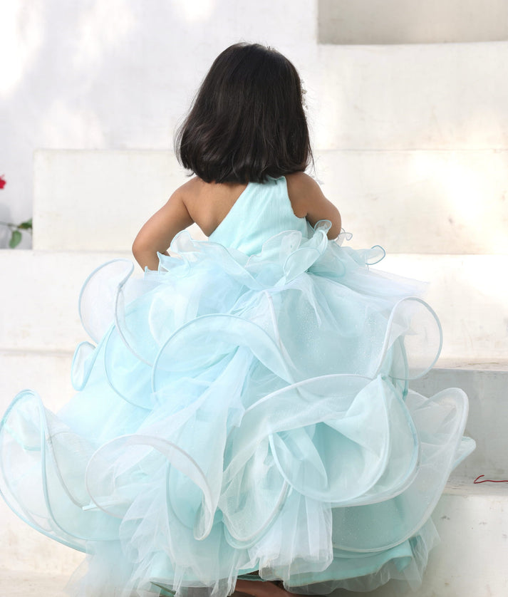 Powder Blue Dream Gown for Girls