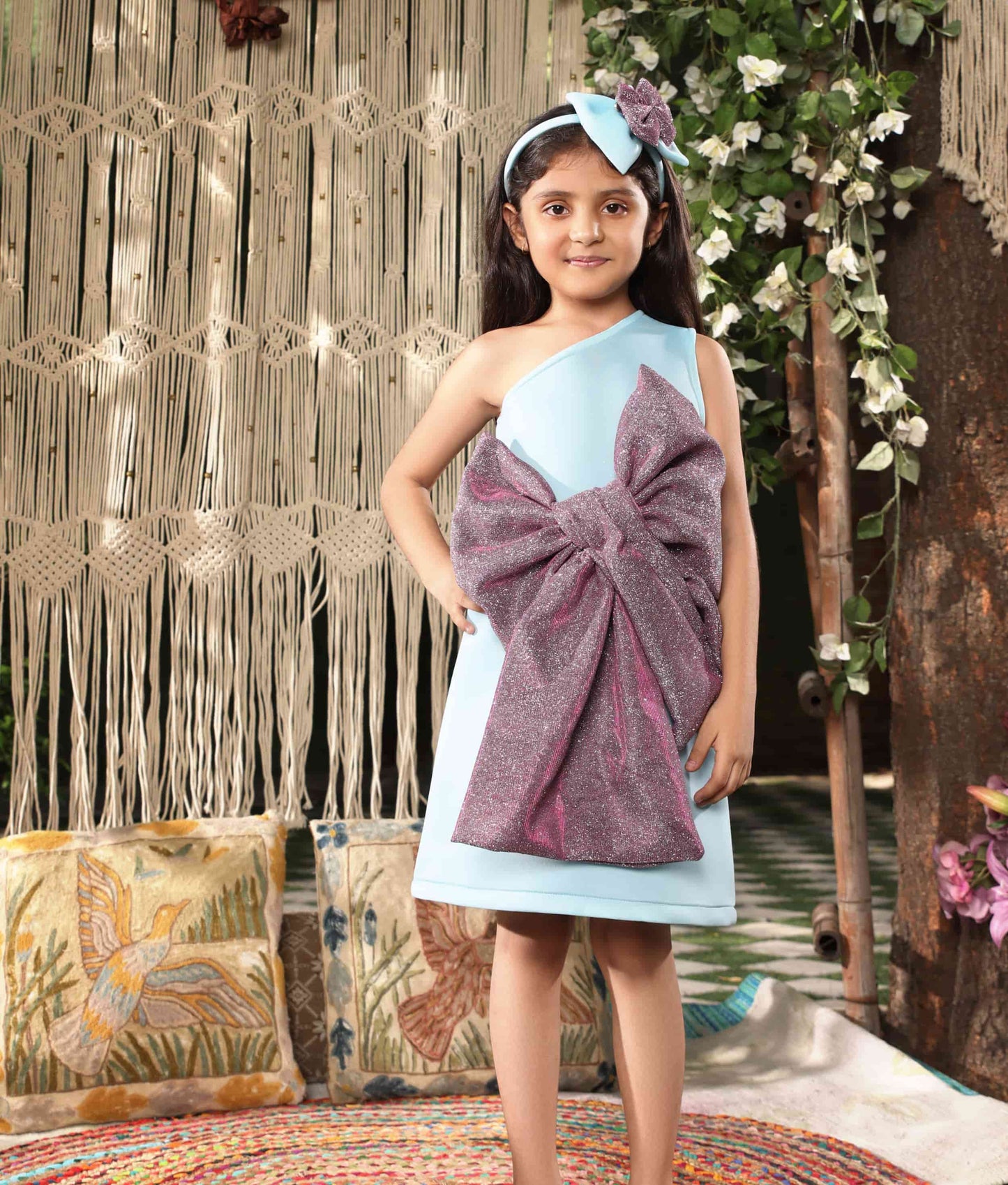 Manufactured by FAYON KIDS (Noida, U.P) Shimmering Blue Elegance