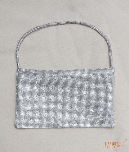 Silver Stone Purse for Girls