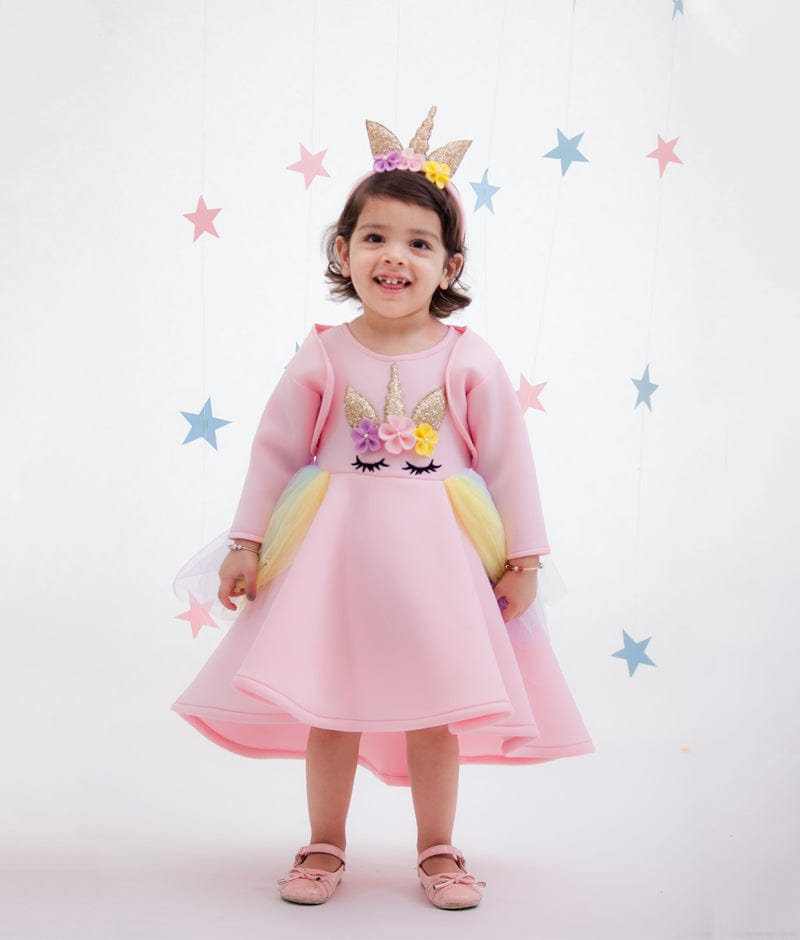 NNJXD Baby Girls 1st Birthday Unicorn Outfits Set Rainbow Tutu Skirt+  Unicorn T-Shirt+ Flower Headband(1 Years, 12 (Pink) 1 Year) : Amazon.in:  Clothing & Accessories