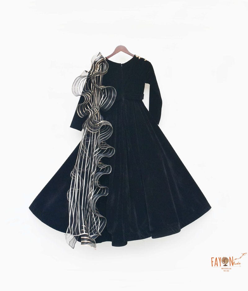 Elegant Black Dress - Velvet Maxi Dress - Strapless Maxi Dress - Lulus