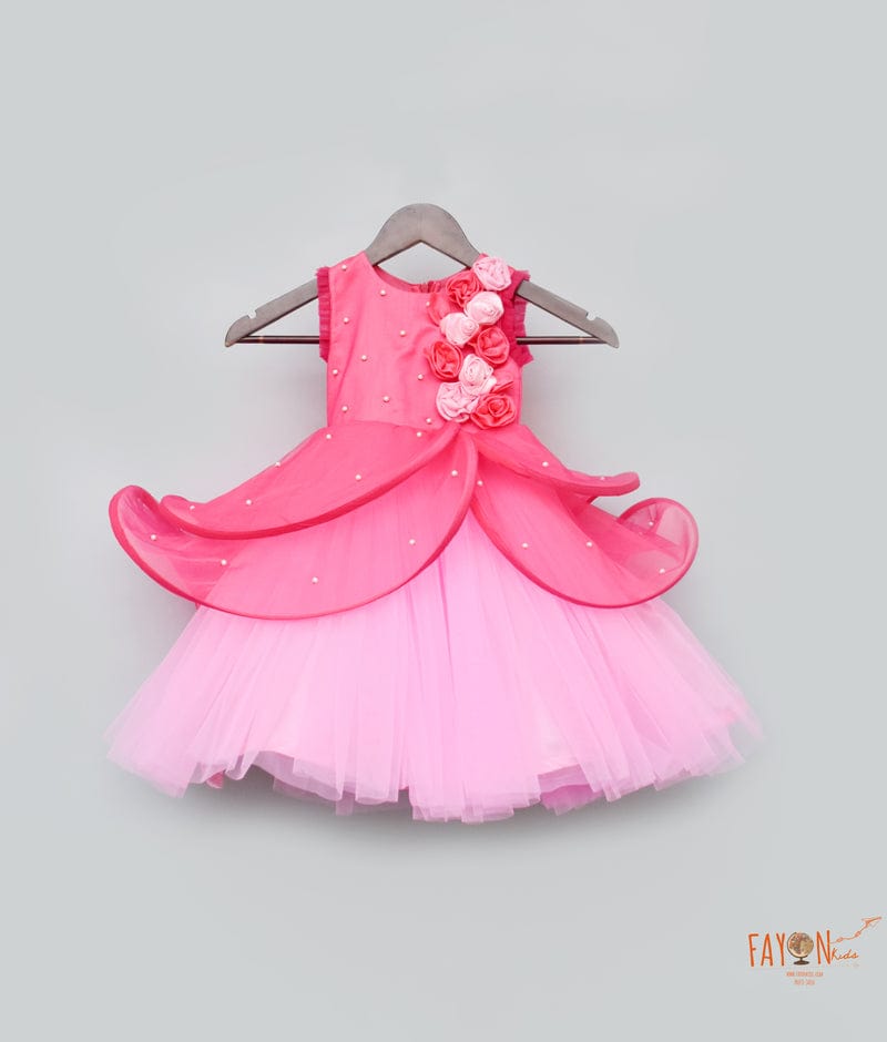 Pink color frocks for hotsell baby girl