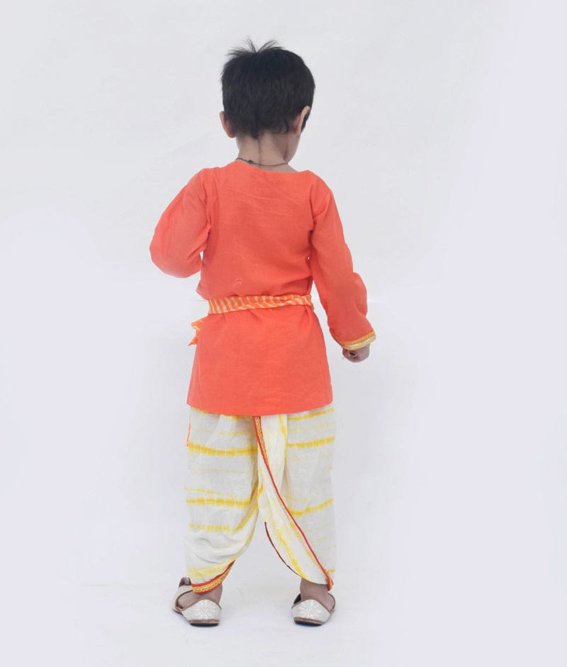 Newborn Kasavu KurtaDhoti pants  Picksparrow  Baby Traditional wear