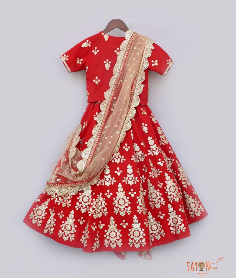 Buy Berry Red Embroidered Bridal Lehenga Online in India @Mohey - Lehenga  for Women