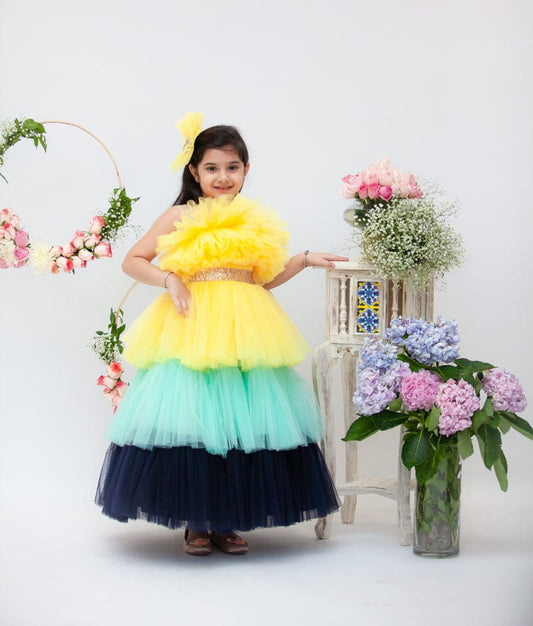Buy Designer Birthday Dress For Girls