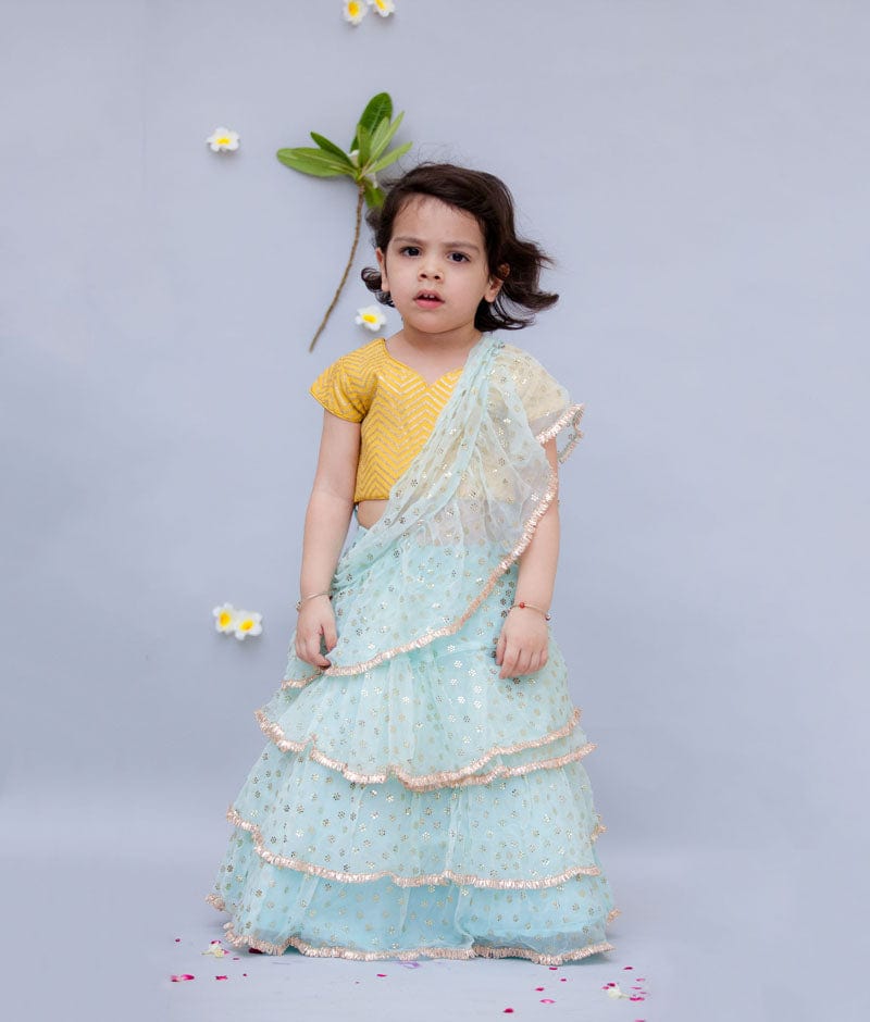 Kids Yellow Net Saree With Blouse, Party Wear Saree, Kids Ethnic Dress, Indian  Saree Dress, Ready to Wear Saree, Ethnic Wear for Girls - Etsy