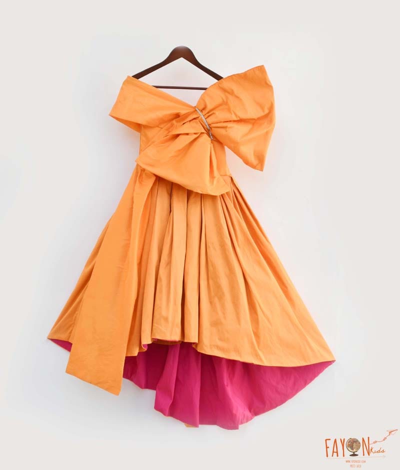 Girls Orange Coffee Dress Kids Halloween Tulle Tutu Dress Ball Gown with  Flower Hairbow Children Birthday Party Costume Dresses - AliExpress